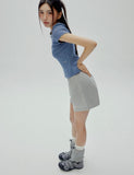 W Stripe Soft T-shirt