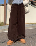 Camping Wide Winter Brushed Cotton Pants
