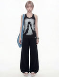 FEARLESS Solid Mango Sleeveless