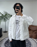 Felts Mixed Trucker Jacket