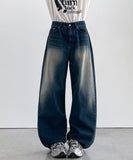 Opal Side Washing Wide Denim