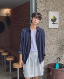 Havel Stripe Basic Long Sleeve Shirt