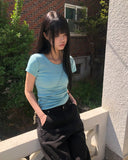 Dadin Color Short Sleeve T-shirt