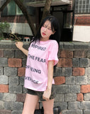 Fear Lettering Short Sleeve