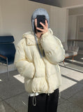[unisex] Palan string over hood padding