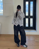 Byd Rivet Denim Pants