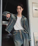 Raven Deki Cropped Denim Jacket