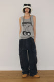 CHERRY SLEEVELESS