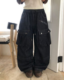 Lerin Banding Wide Cargo Two-Way Pants