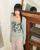 Bonto Flower See-Through T-Shirt