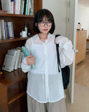 Yuriko Summer See-through Over Shirt