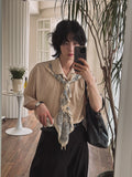 Bandana scarf half shirt