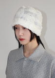 MESH FLOWER HAT