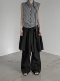 Elo Knot Nylon Midi Skirt
