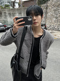 Boucle Line Tweed Jacket