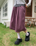 [back point!] Newo Biz Pocket Pintuck Bermuda Pants