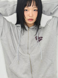 GRAE-S Small Stripe Hood Zip-Up