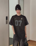 Zero Seven Mesh Track Over Fit Short Sleeve T-shirt
