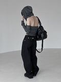 Idin Backless Hoodie