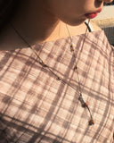Guerre Vintage Drop String Necklace