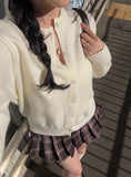 [Plan] Whoopi Basic Round Knit Cardigan