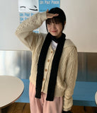 Philin slim knit muffler