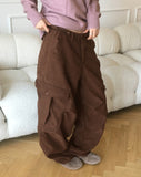 [Brushed] Simob Bijo Wide Big Cargo Pants