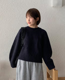 Getari Round Crop Knit