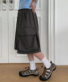 [unisex] Likem Cargo Banding Bermuda Pants