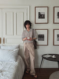 Coachit belt wide pants
