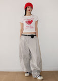 STRIPE COTTON CURVE PT