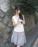 Hutom Lace Midi Skirt