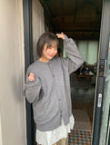 [unisex] Onui Round Over Knit Cardigan