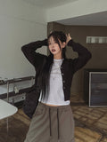 [U-BASIC] Ale Corsel V-neck Cardigan