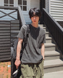 [LAN ARCHIVE] Pintuck Waffle Short Sleeve T-Shirt