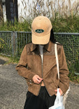 MIX SUEDE BLOUSON JP