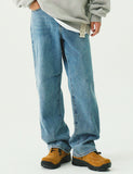 Wide Washing Denim Pants