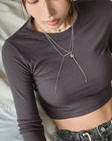 Biclean Star Snake Web Necklace
