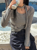 Stripe Muffler Tee