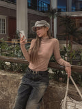 [1+1] Merry Glam Turtleneck Long-Sleeved T-Shirt