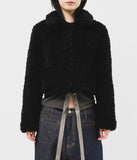 (W) Moon Fur Short Jacket