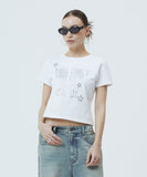 UNLOCK CROP TEE
