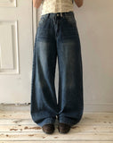 Lumen Low Wide Denim Pants