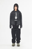 Porto snap 2-way zip-up jacket
