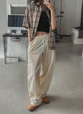 Blend stitch balloon banding pants