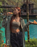 Chex Check Overfit Cotton Shirt
