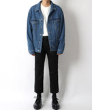 Oversize denim jacket Blue