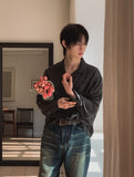 Believer Linen Check Long Sleeve Shirt
