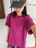 [UNISEX] Tiffen Daily Plain Oversized Fit Short-Sleeved T-shirt