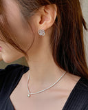 Shallowz Flower Cubic Earrings